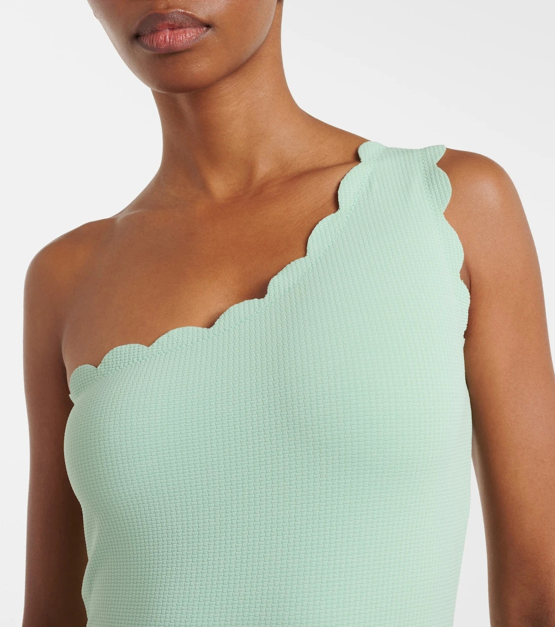 Marysia - Santa Barbara one-shoulder swimsuit