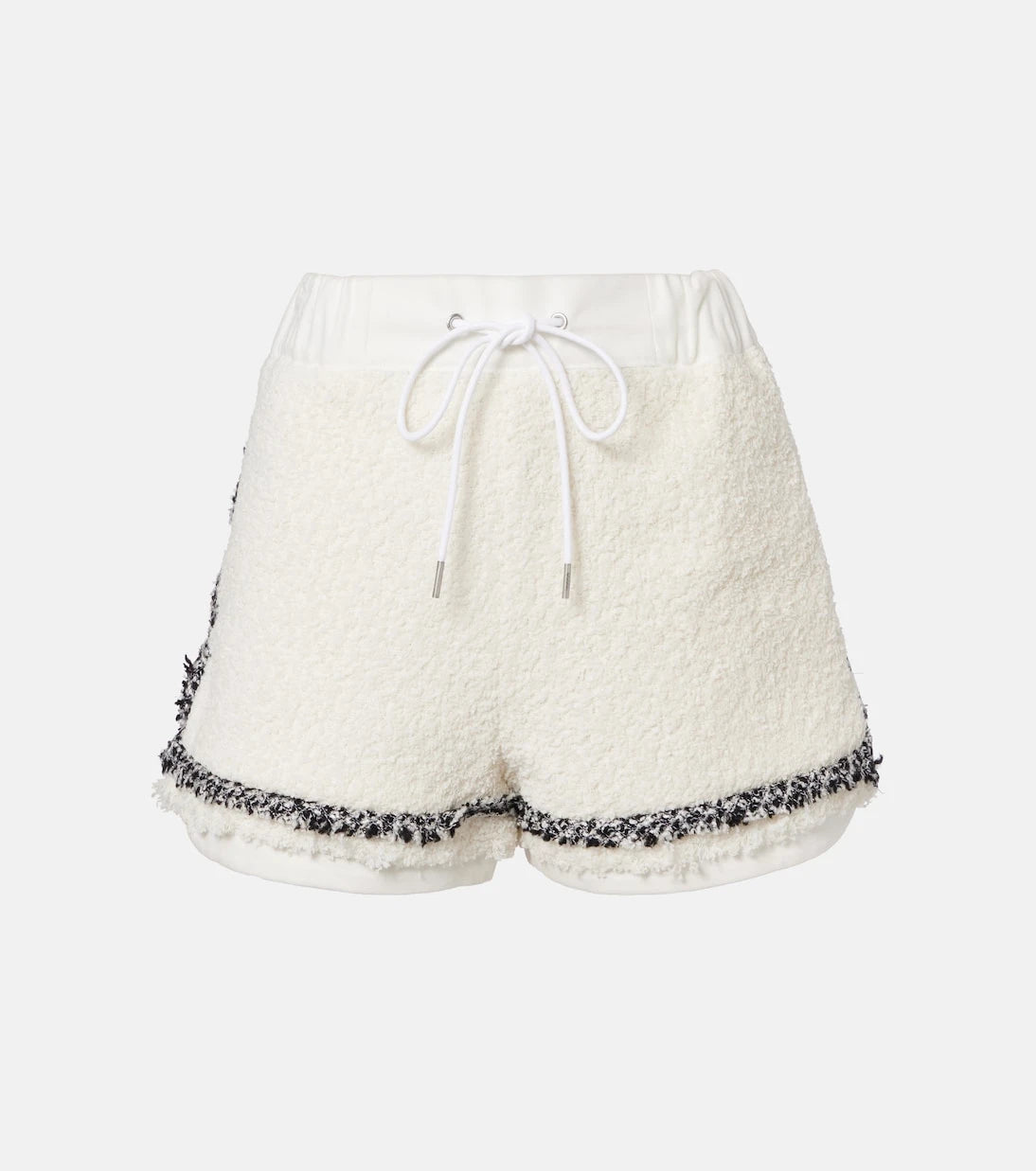 Sacai - Bouclé shorts