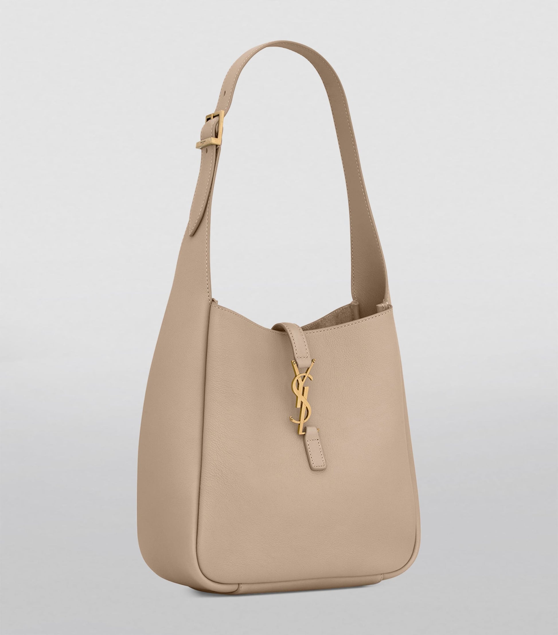 Saint Laurent Grey Small Le 5 à 7 Shoulder Bag