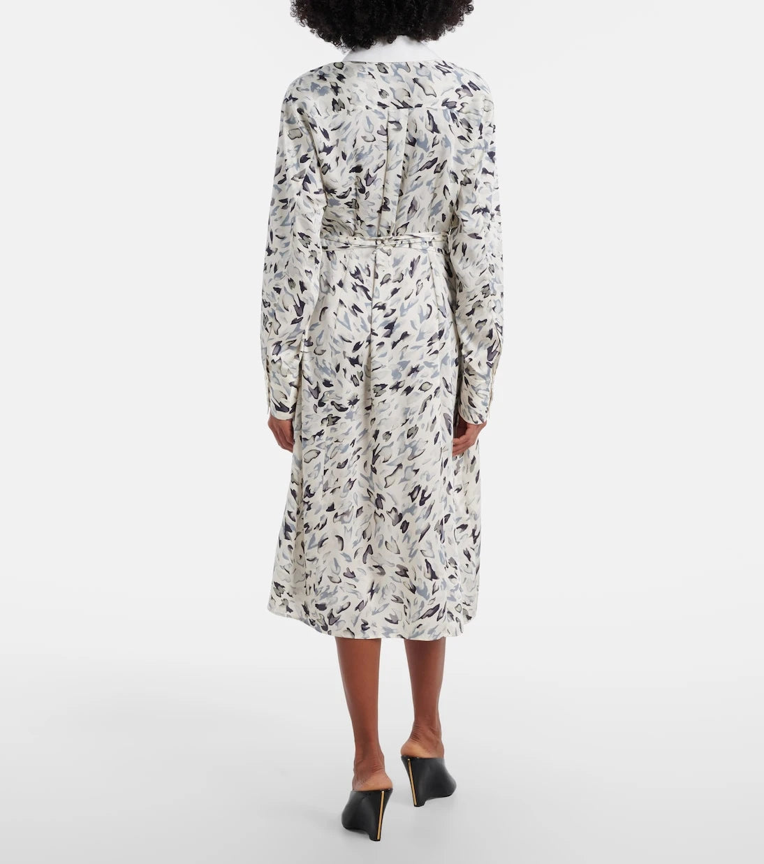 Altuzarra - Floyd printed cotton-blend shirt dress