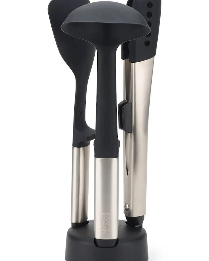 Joseph Joseph Elevate Fusion Steel Standlı Mutfak Aksesuar Seti (4 Parça)