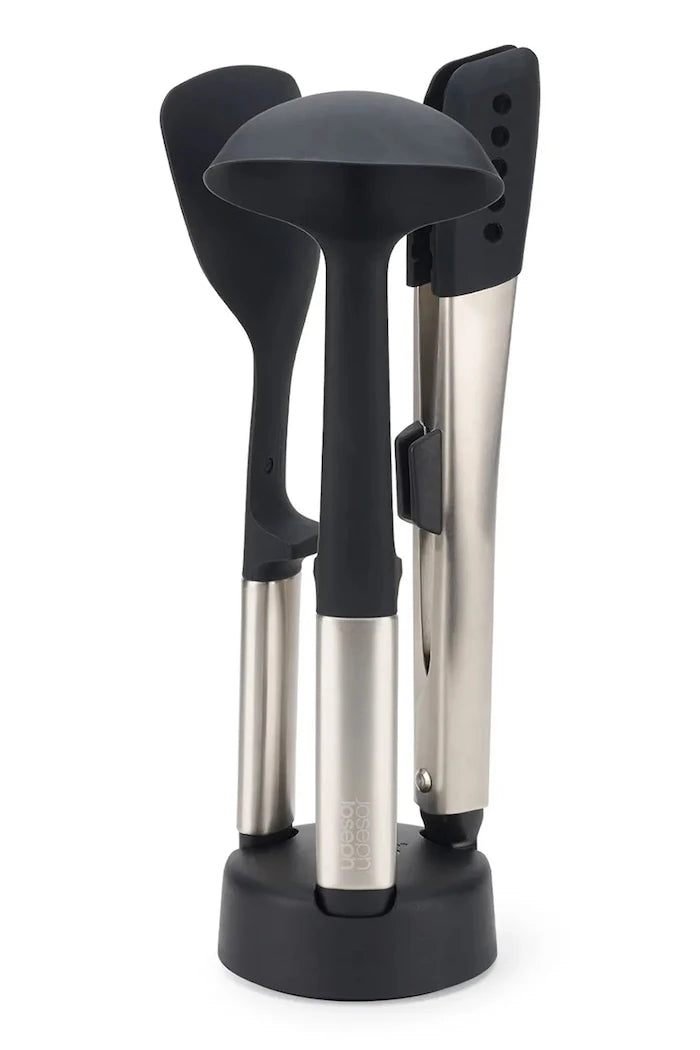 Joseph Joseph Elevate Fusion Steel Standlı Mutfak Aksesuar Seti (4 Parça)