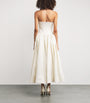 Rachel Gilbert Ivory Silk-Wool Kenny Gown