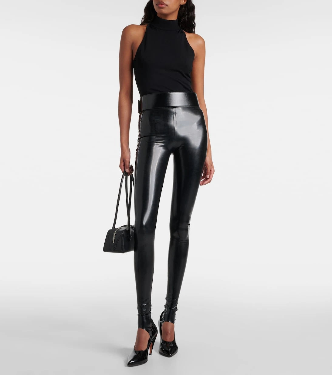 Alaïa - Latex leggings