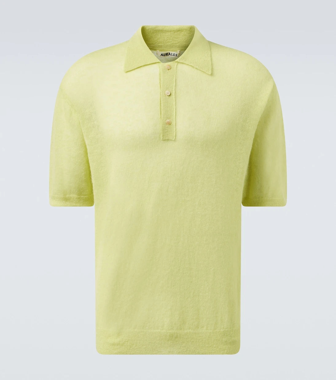 Auralee - Mohair-blend polo sweater