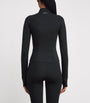 Adanola Black Long-Sleeve Zip-Up Ultimate Top