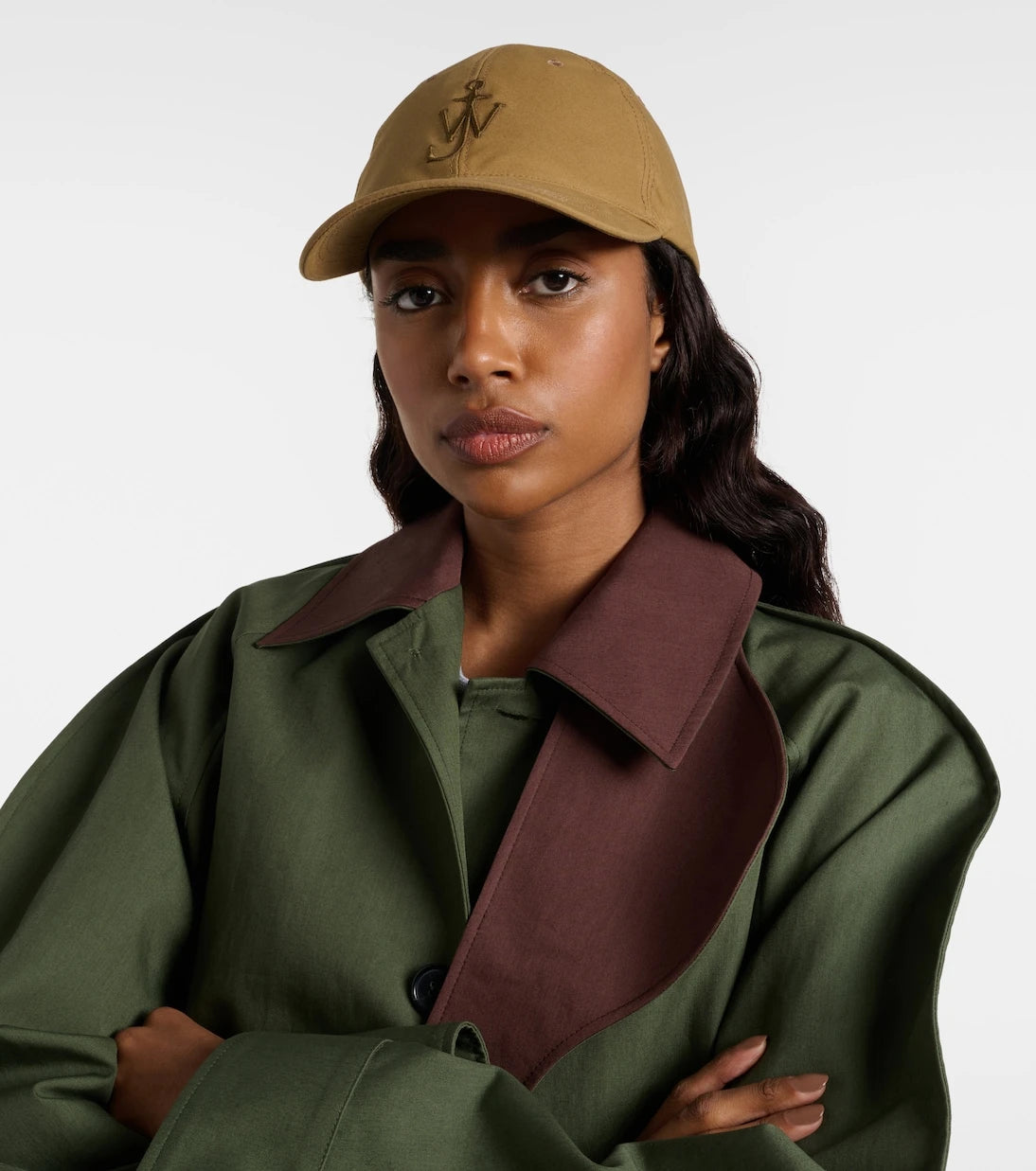 JW Anderson - Logo cotton baseball cap