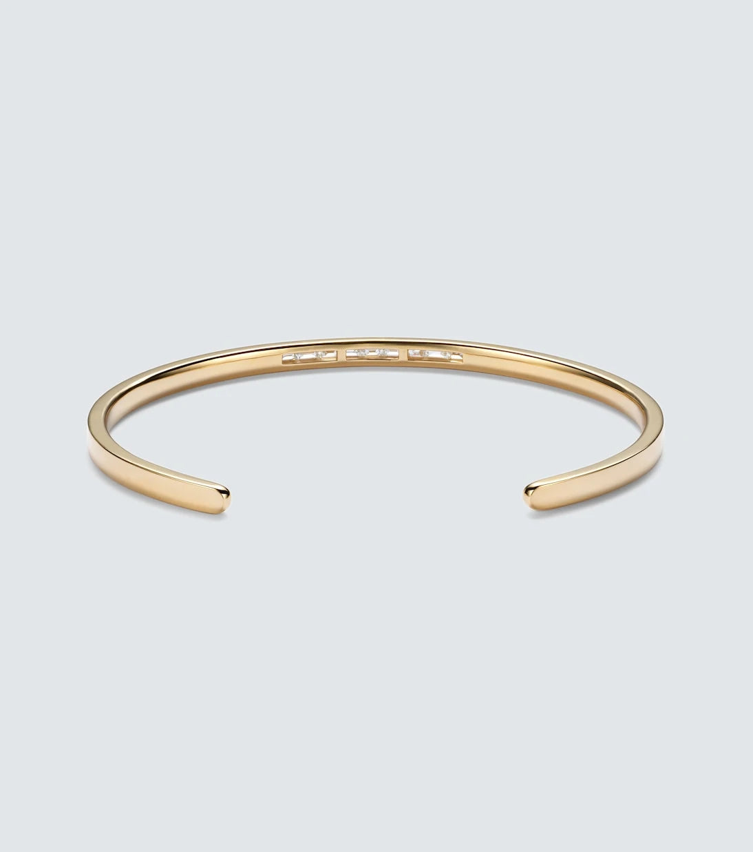 Shay Jewelry - 18kt gold bangle with diamonds