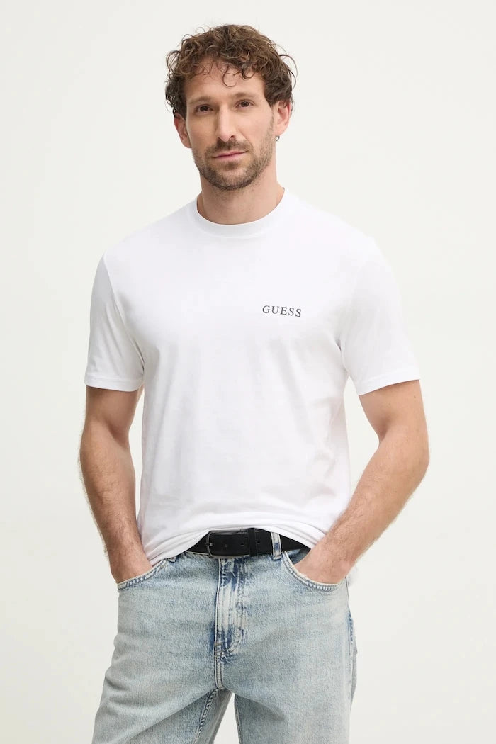 Памучна тениска Guess