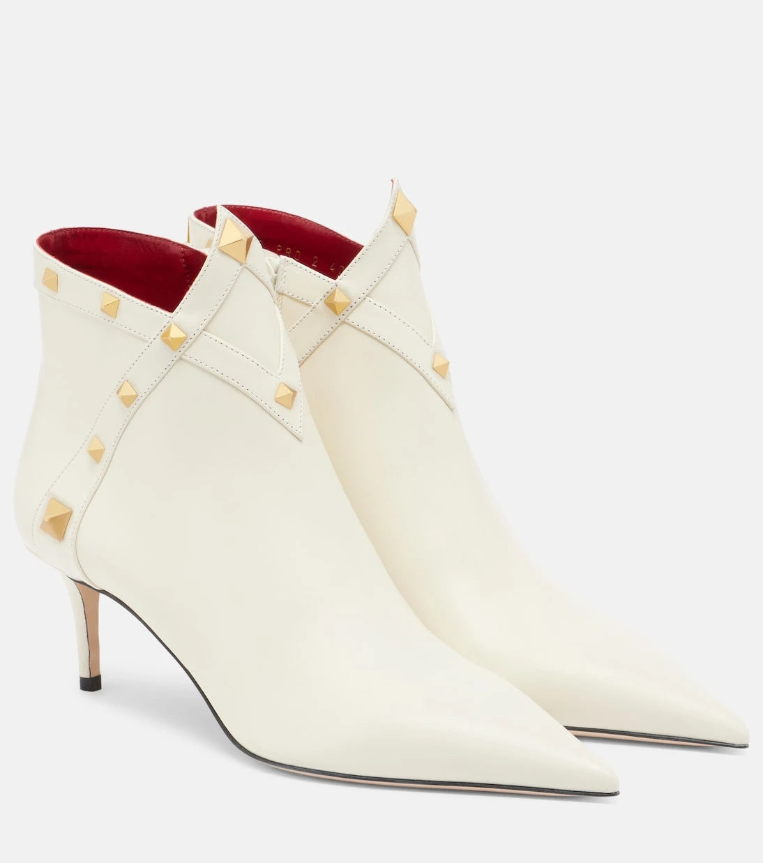 Valentino Garavani - Studdy leather ankle boots