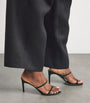 Black Cleo Heeled Mules
