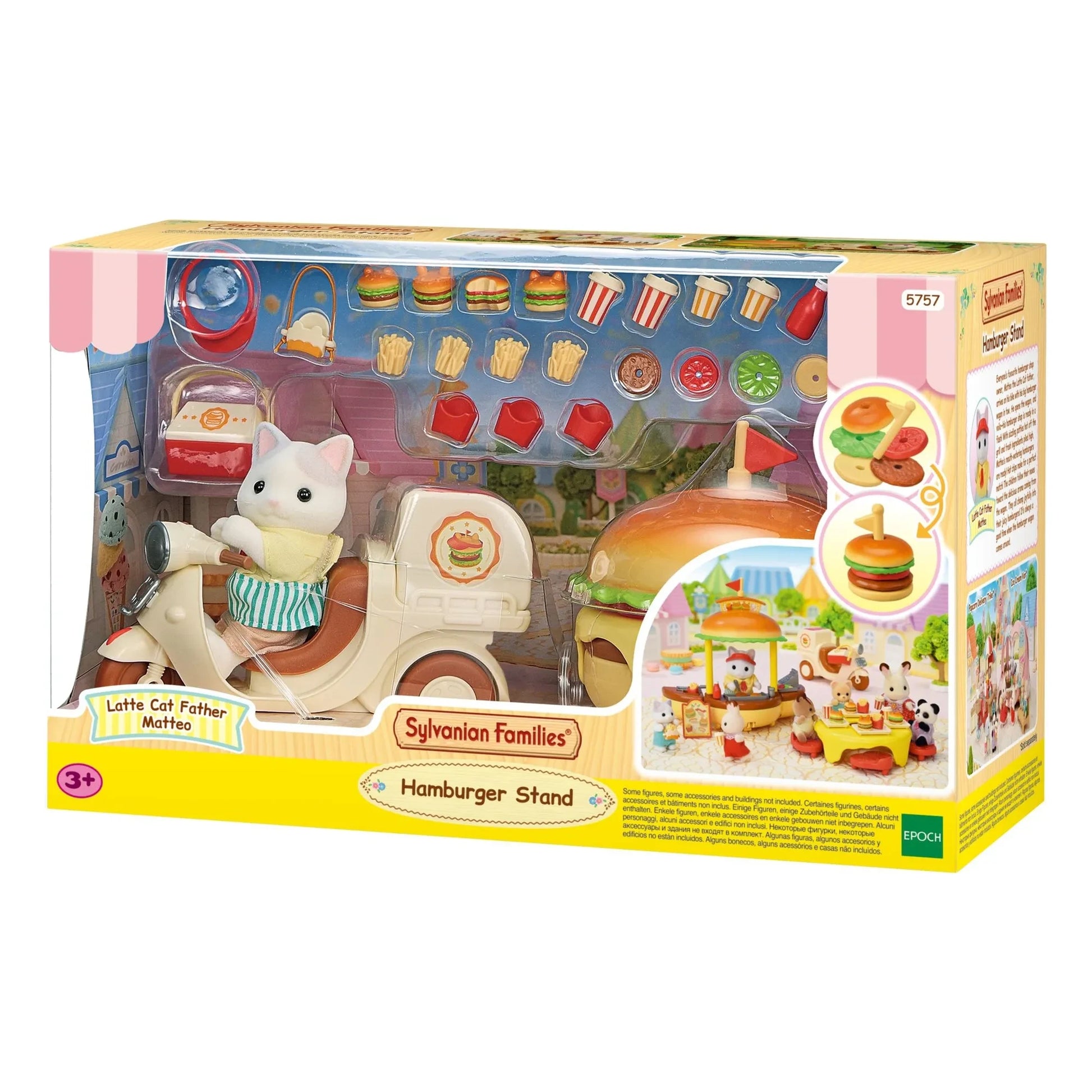 Sylvanian Families - The hamburger stand