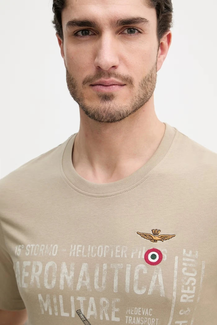 Pamuklu Tişört Aeronautica Militare