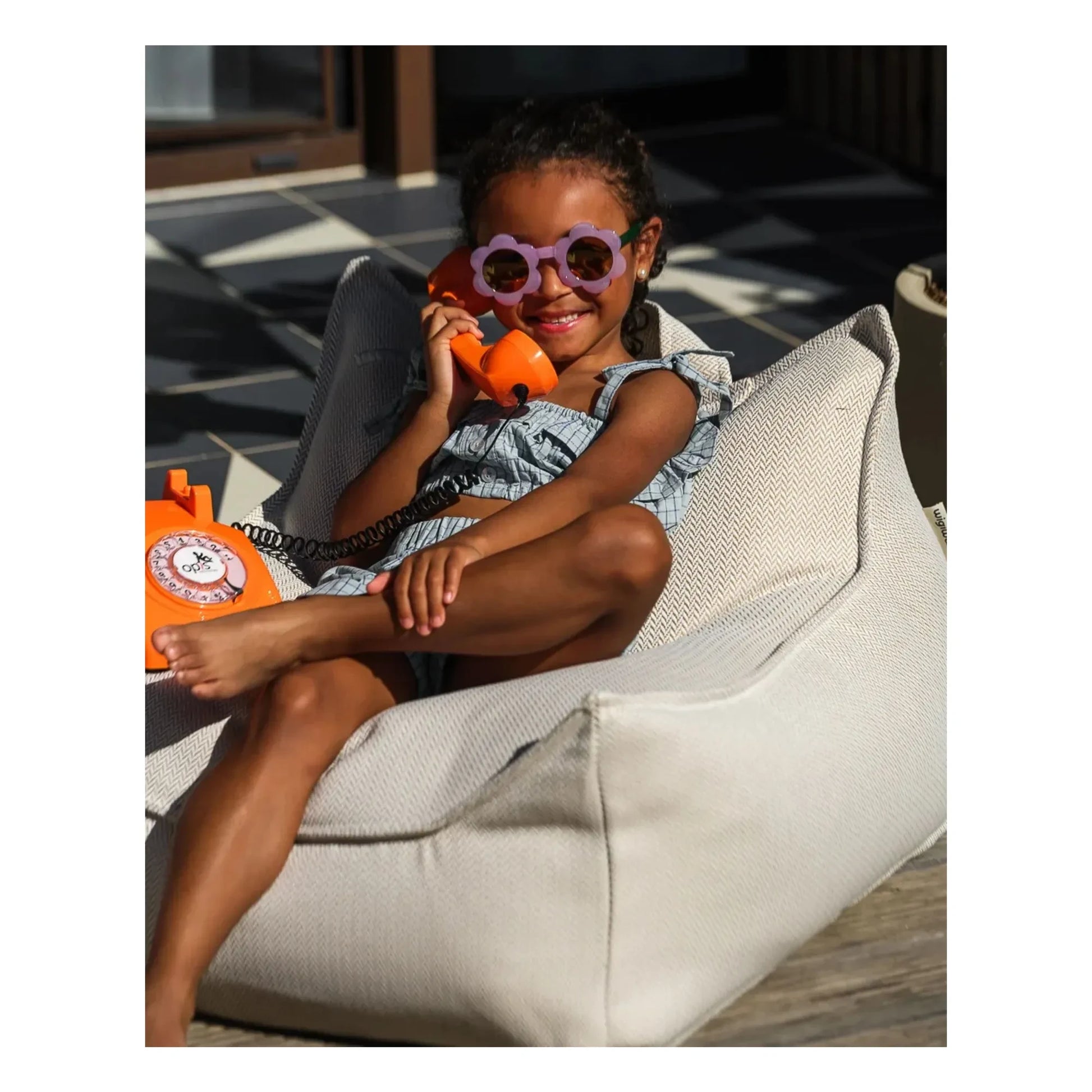 Wigiwama - Outdoor armchair | Sand