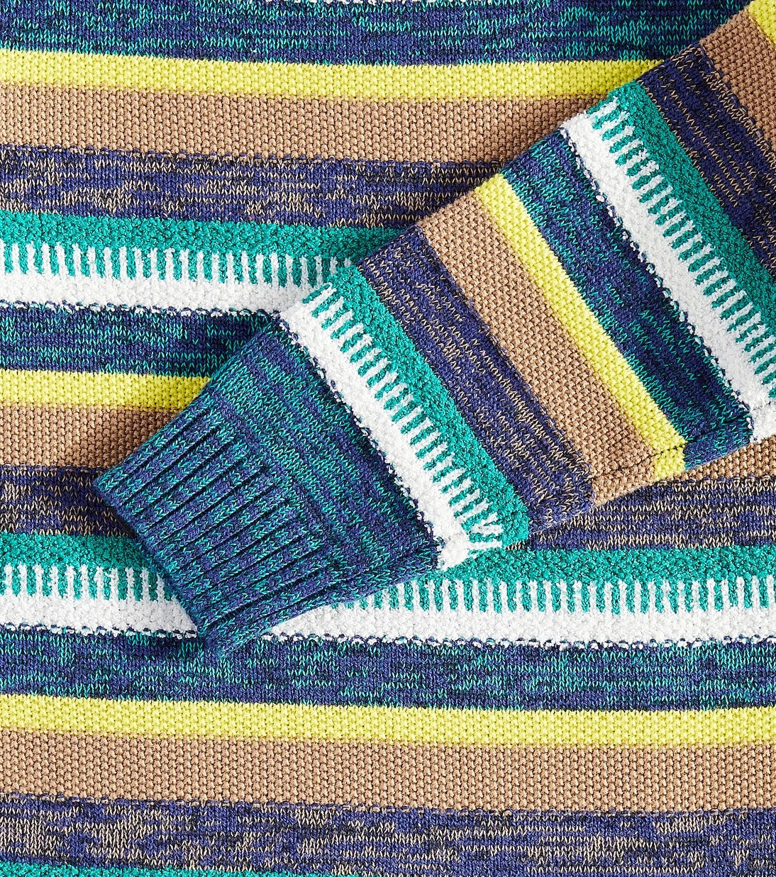 Scotch & Soda Kids - Striped cotton-blend sweater