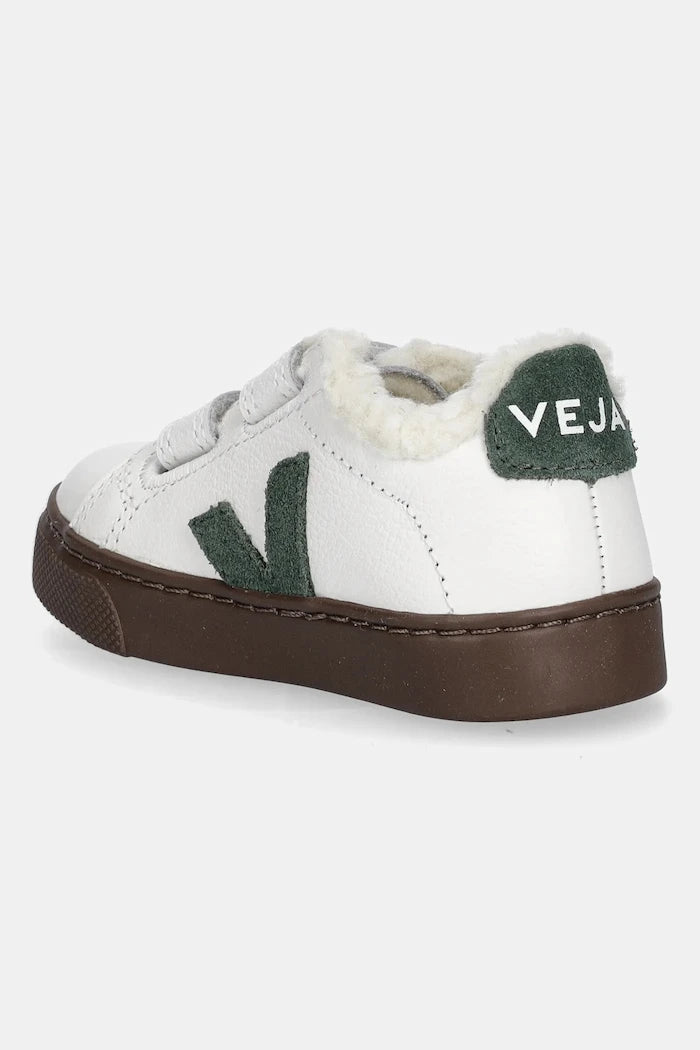 Çocuk deri spor ayakkabı Veja Small Esplar Winter