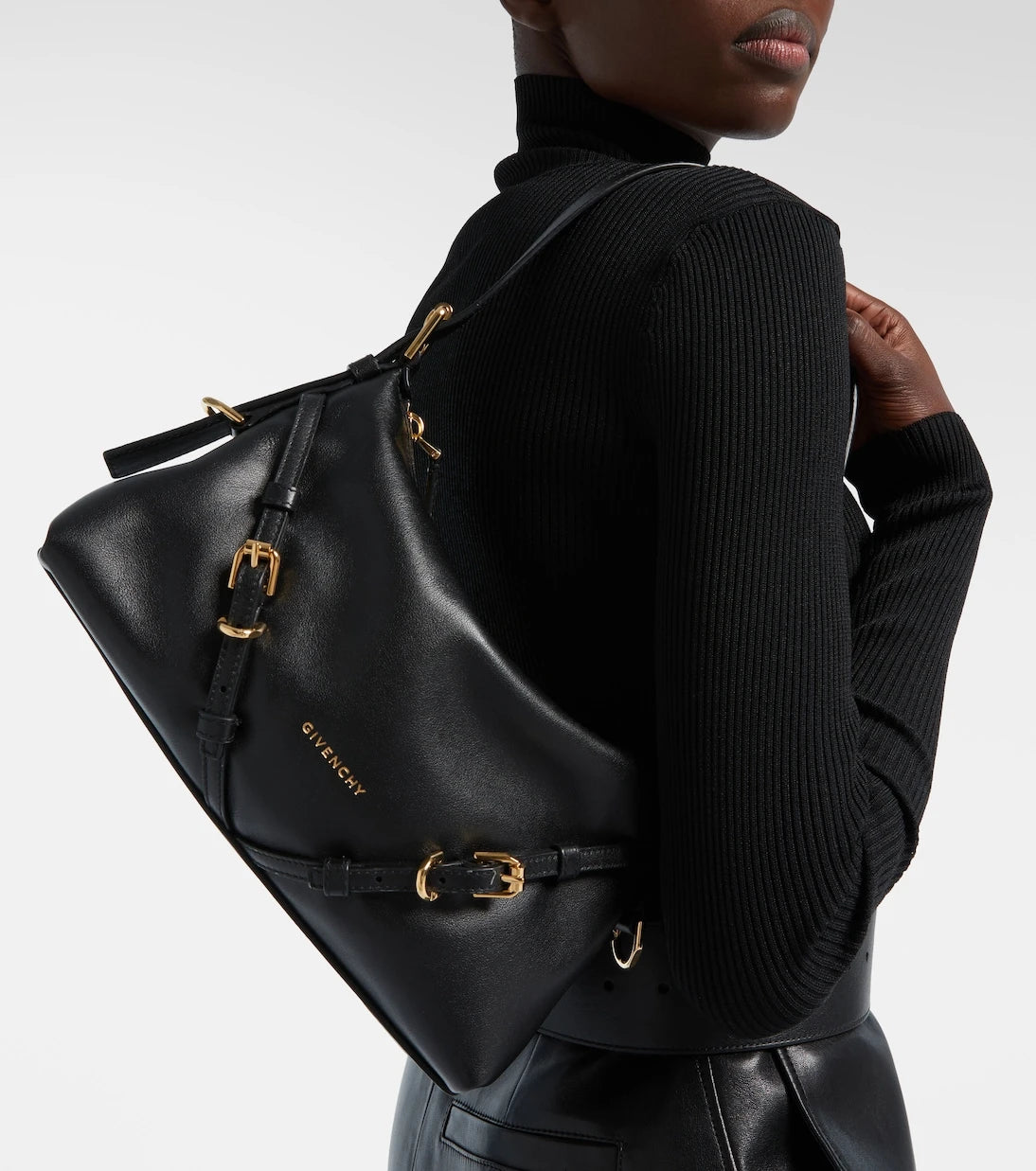 Givenchy - Voyou Mini leather shoulder bag