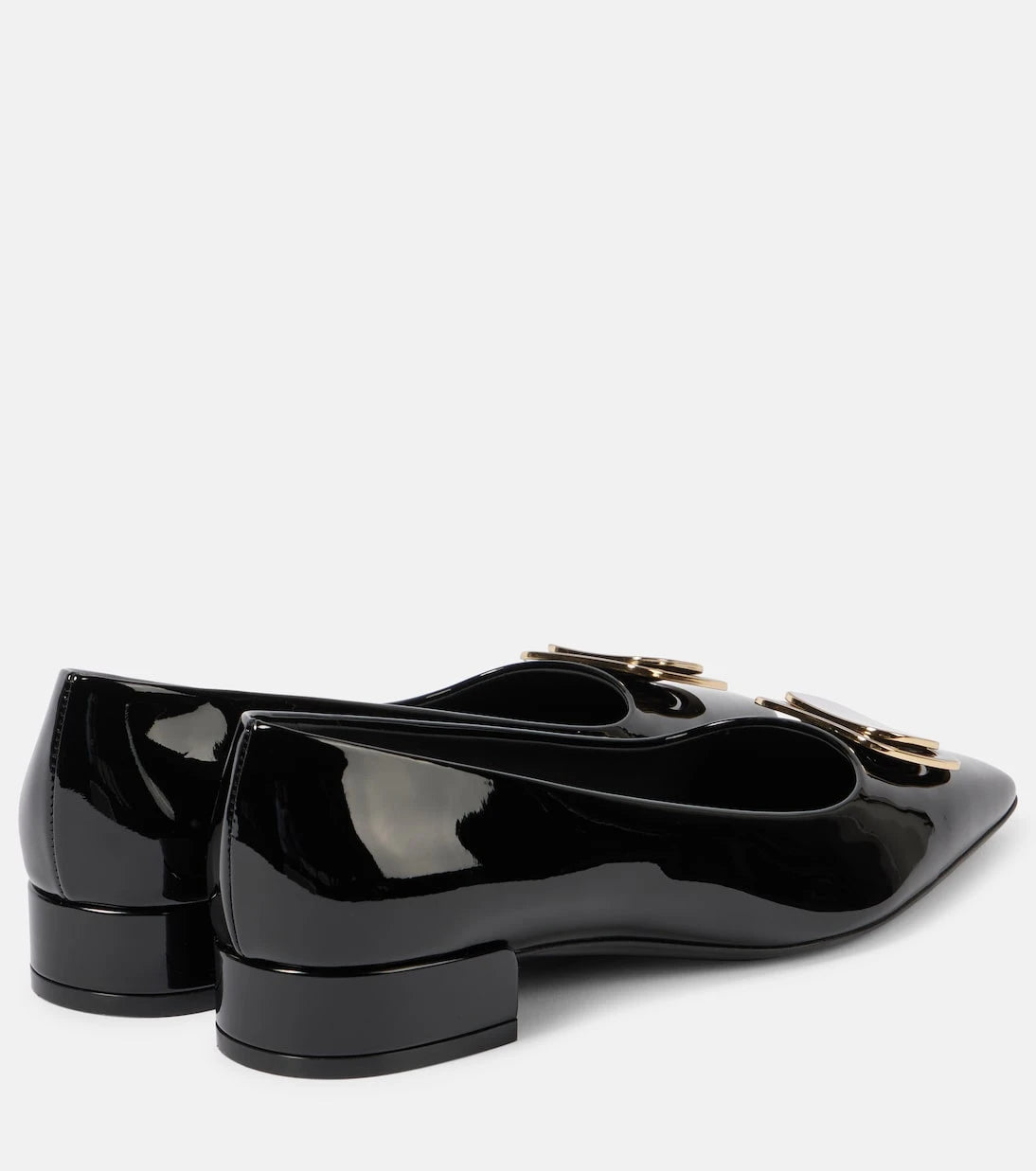 Ferragamo - Venera patent leather ballet flats