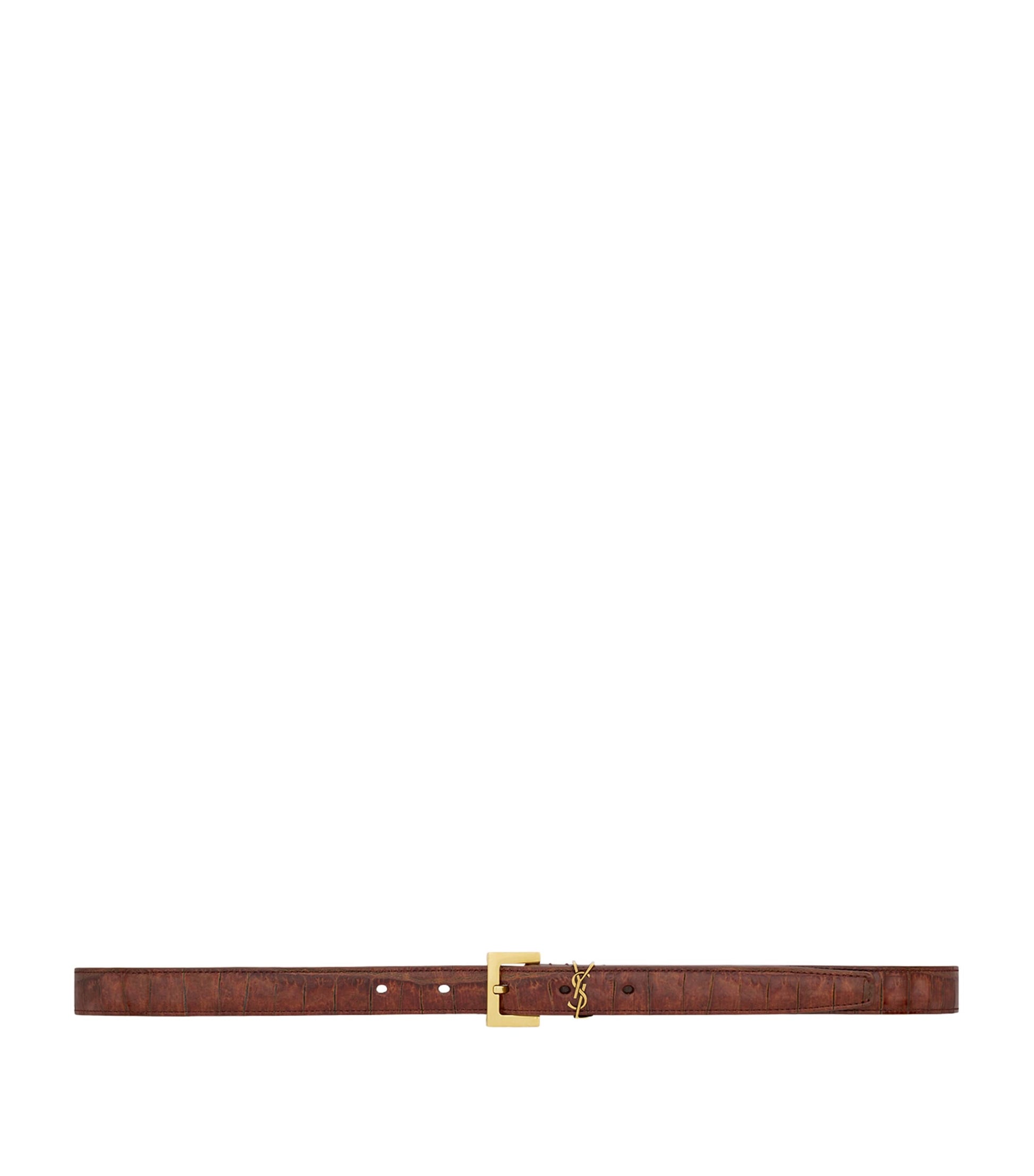 Nude Calfskin Cassandre Belt