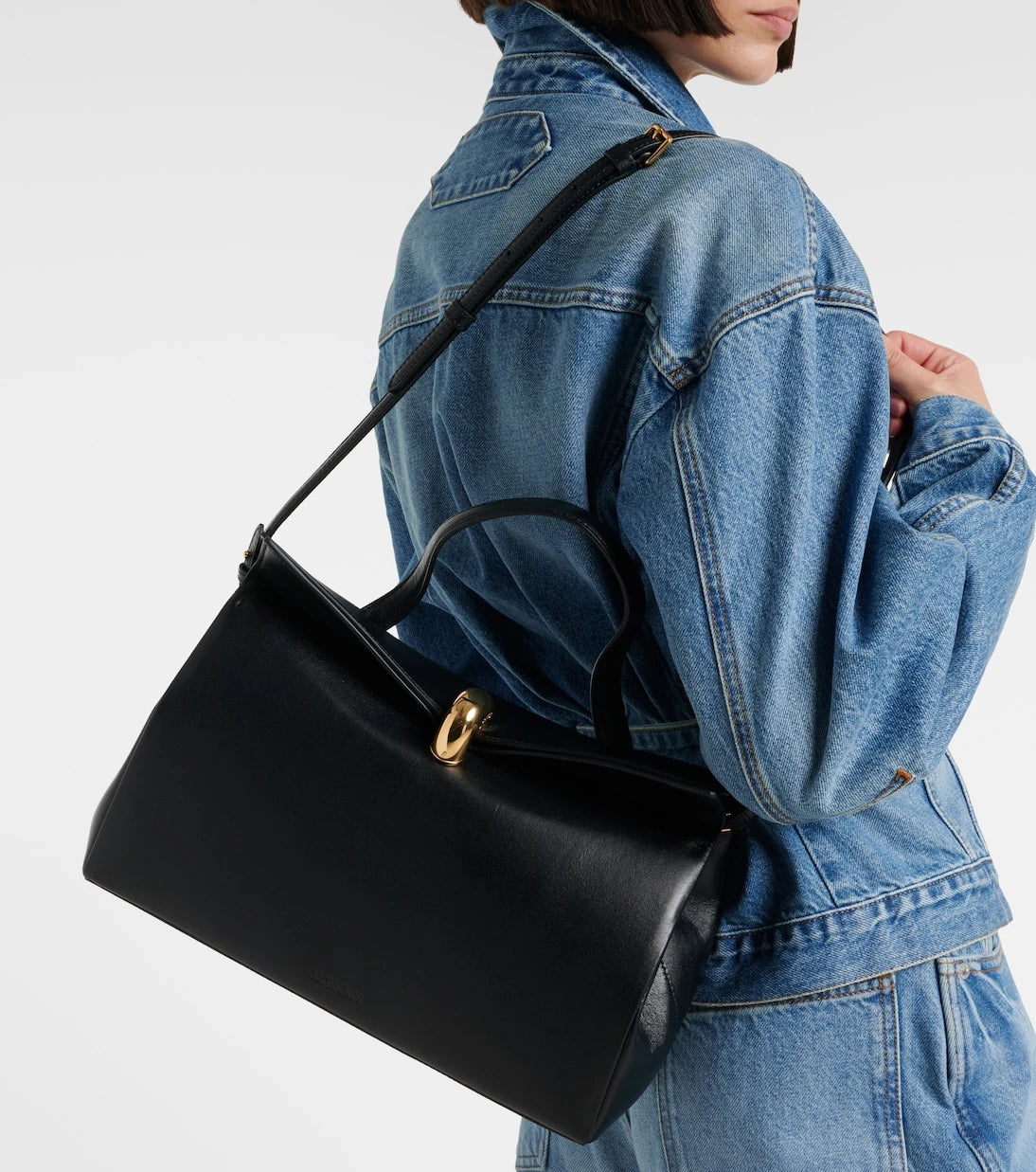 Jacquemus - Valerie Medium leather top-handle bag