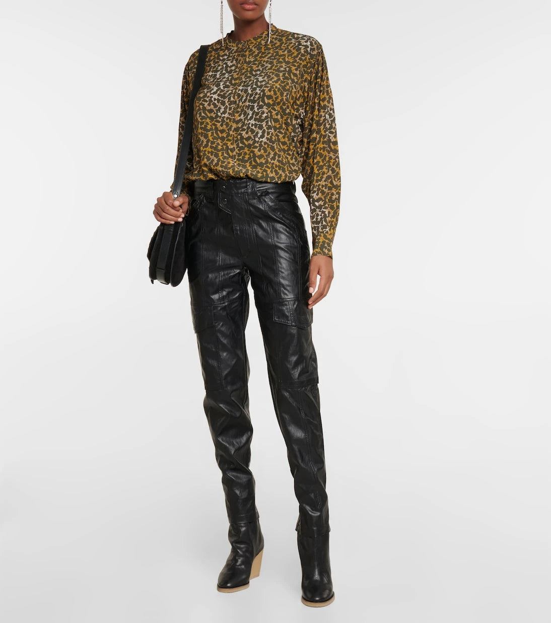Marant Etoile - Catchell printed shirt