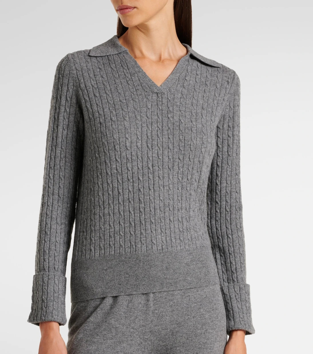 Aya Muse - Gaia cashmere polo sweater
