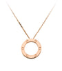Rose Gold LOVE Necklace