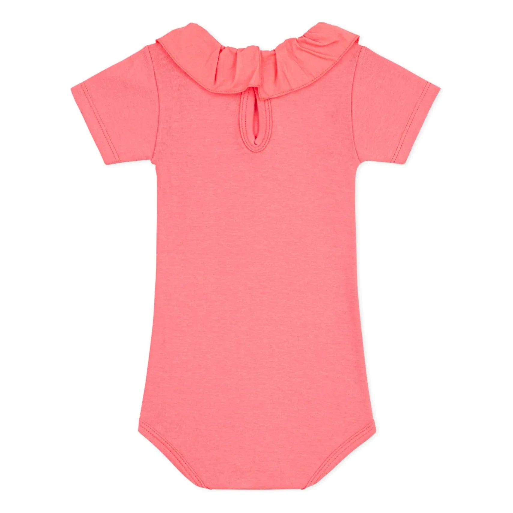 Petit Bateau - Body Collar Organic Cotton | Coral