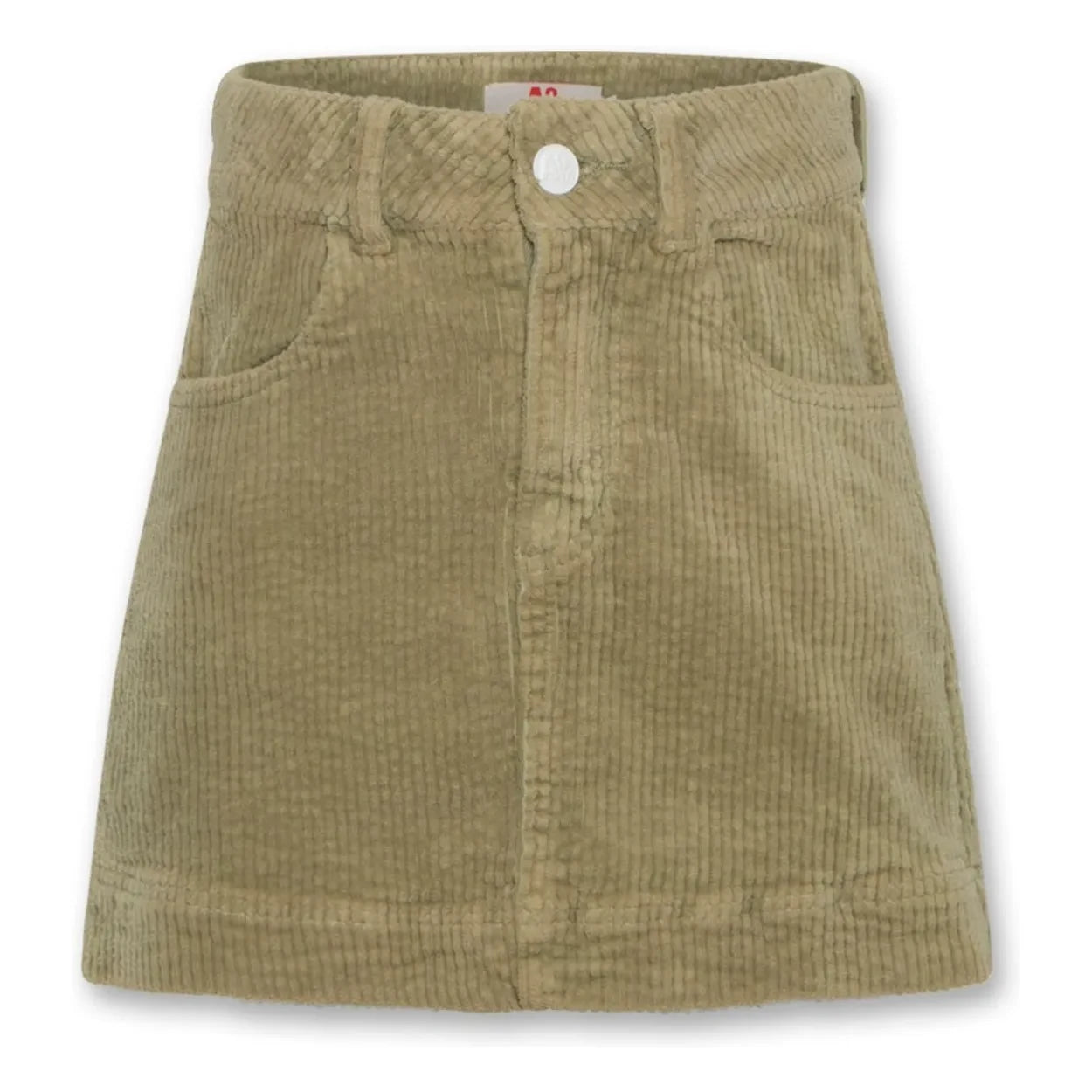 AO76 - Anka Corduroy Skirt | Olive green
