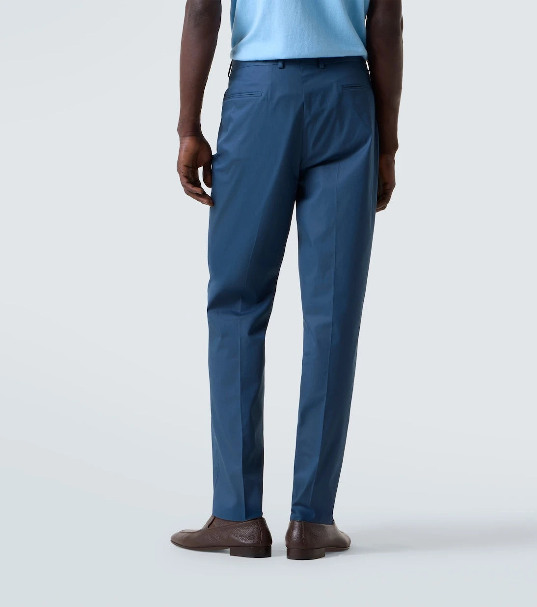 Zegna - Cotton straight pants