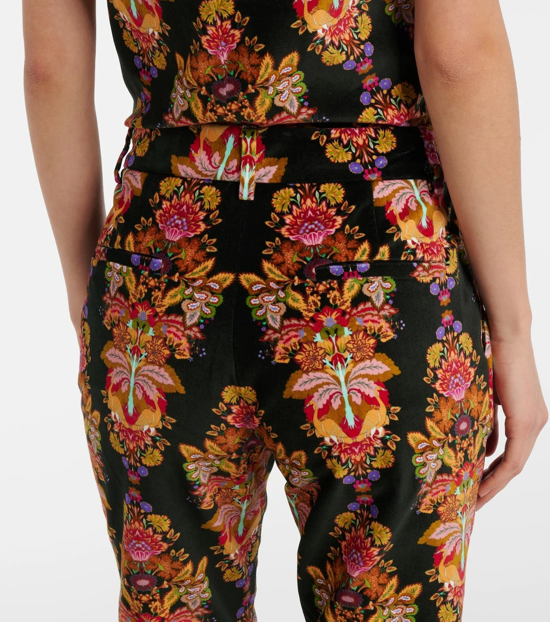 La DoubleJ - 24/7 printed cropped cotton flared pants