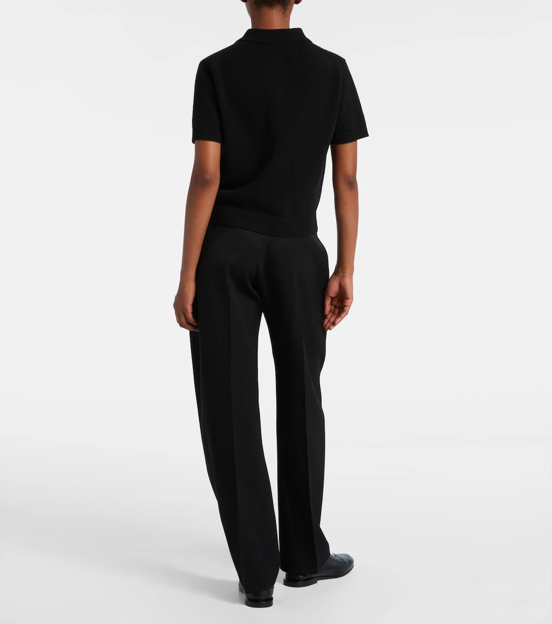 Givenchy - Wool and cashmere polo sweater