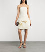 Yasmin Mansour Ivory Corset Mini Dress