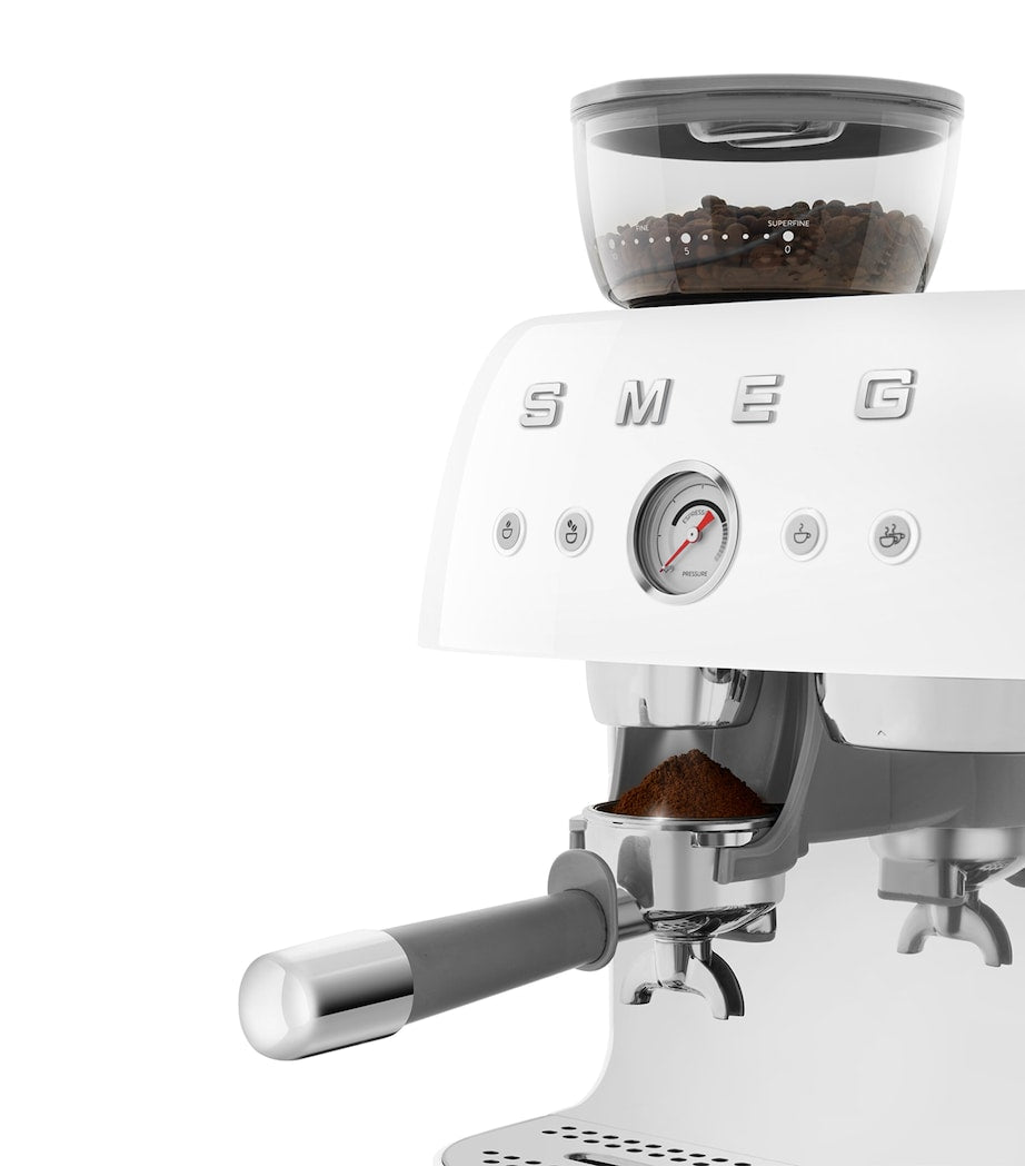 EGF03WHUK Espresso Coffee Machine with Grinder