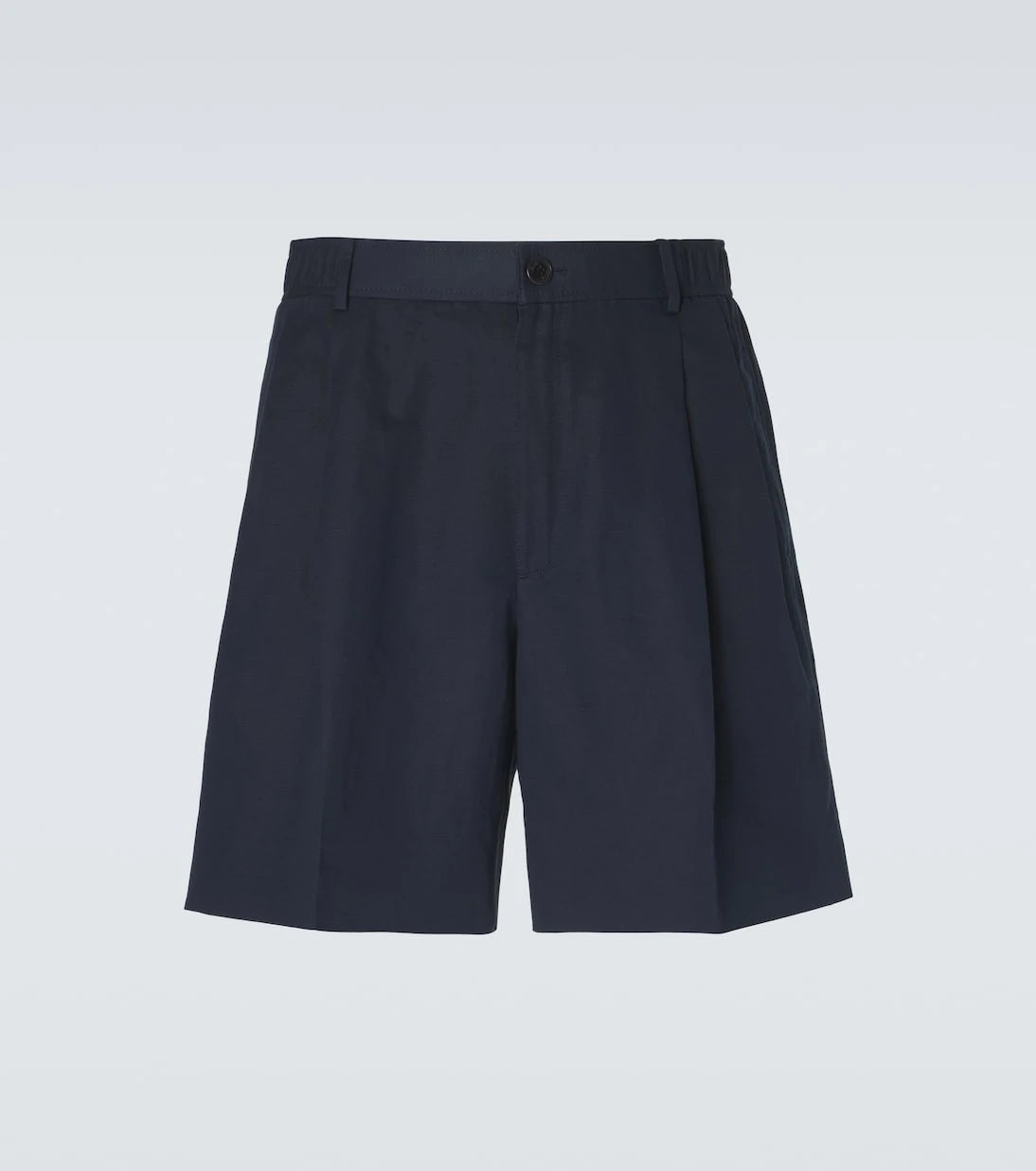 Brioni - Linen and cotton shorts