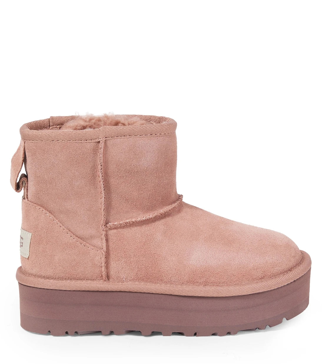 UGG Kids - Classic Mini suede platform boots