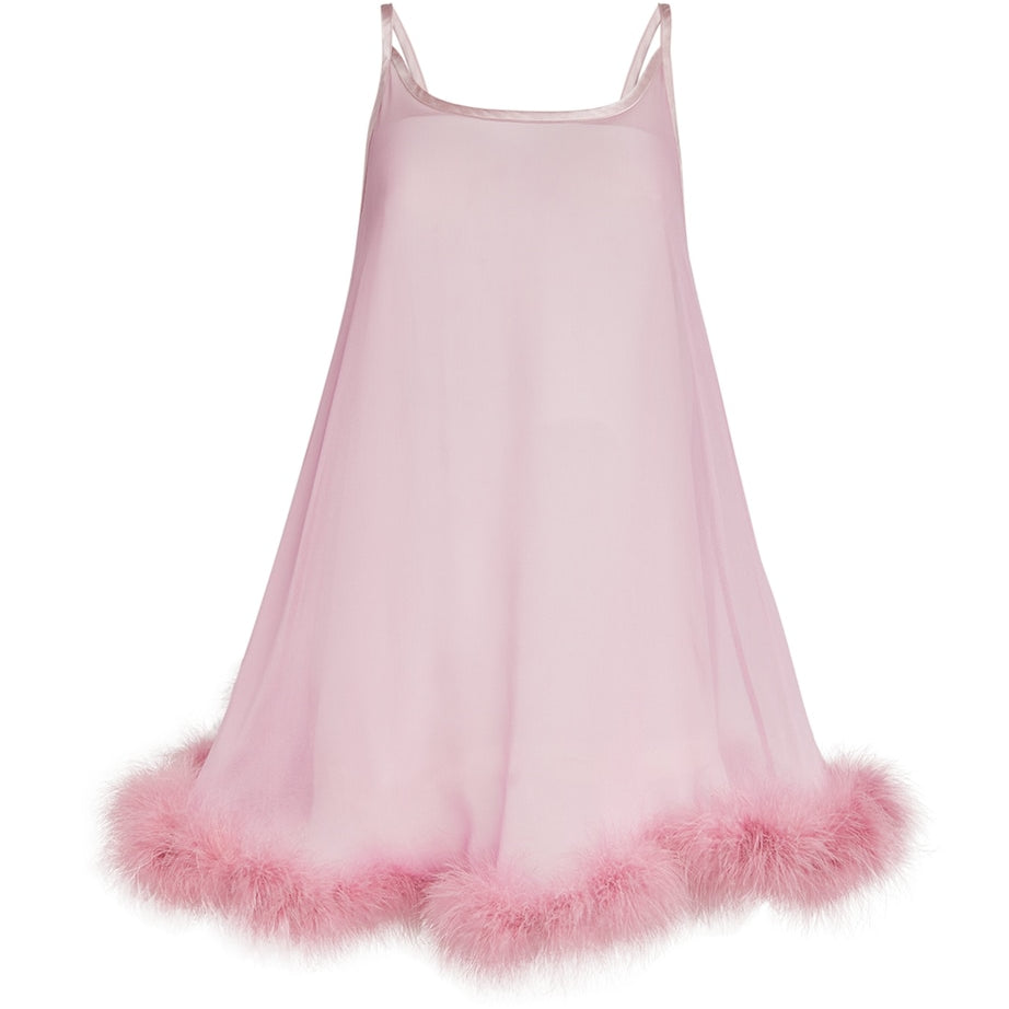 Gilda & Pearl Pink Diana Babydoll Dress