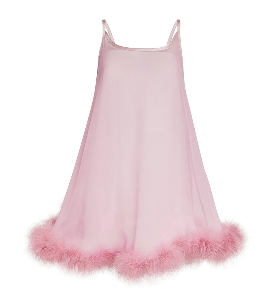Gilda & Pearl Pink Diana Babydoll Dress