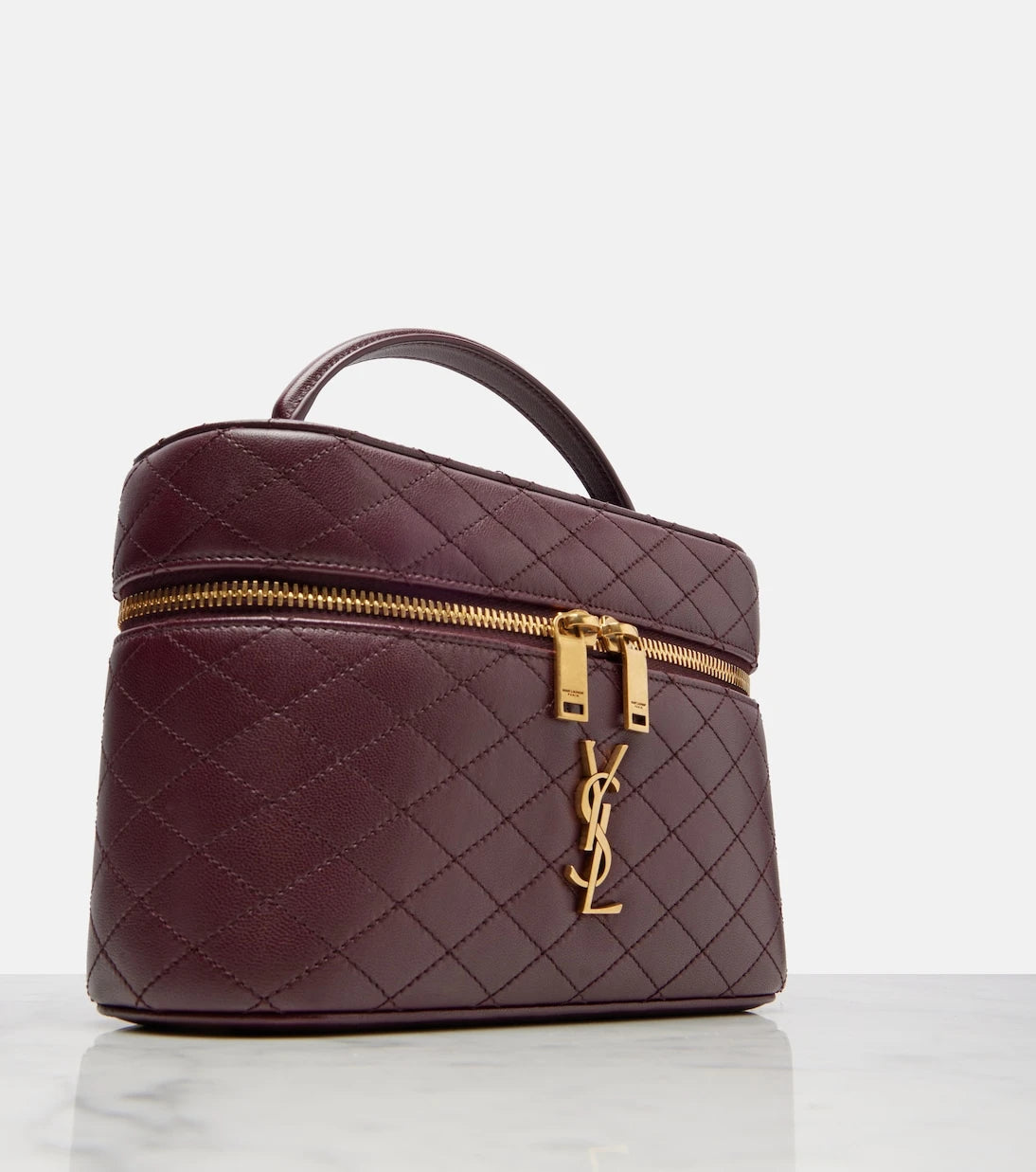 Saint Laurent - Gaby Large leather vanity bag