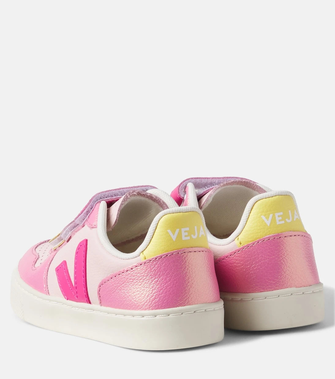 Veja Kids - أحذية رياضية جلدية V-10