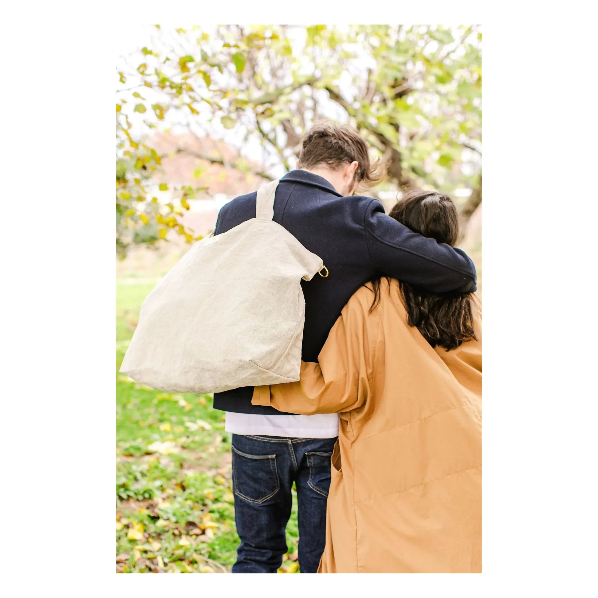 Adorna - Caroline Linen Weekend Bag