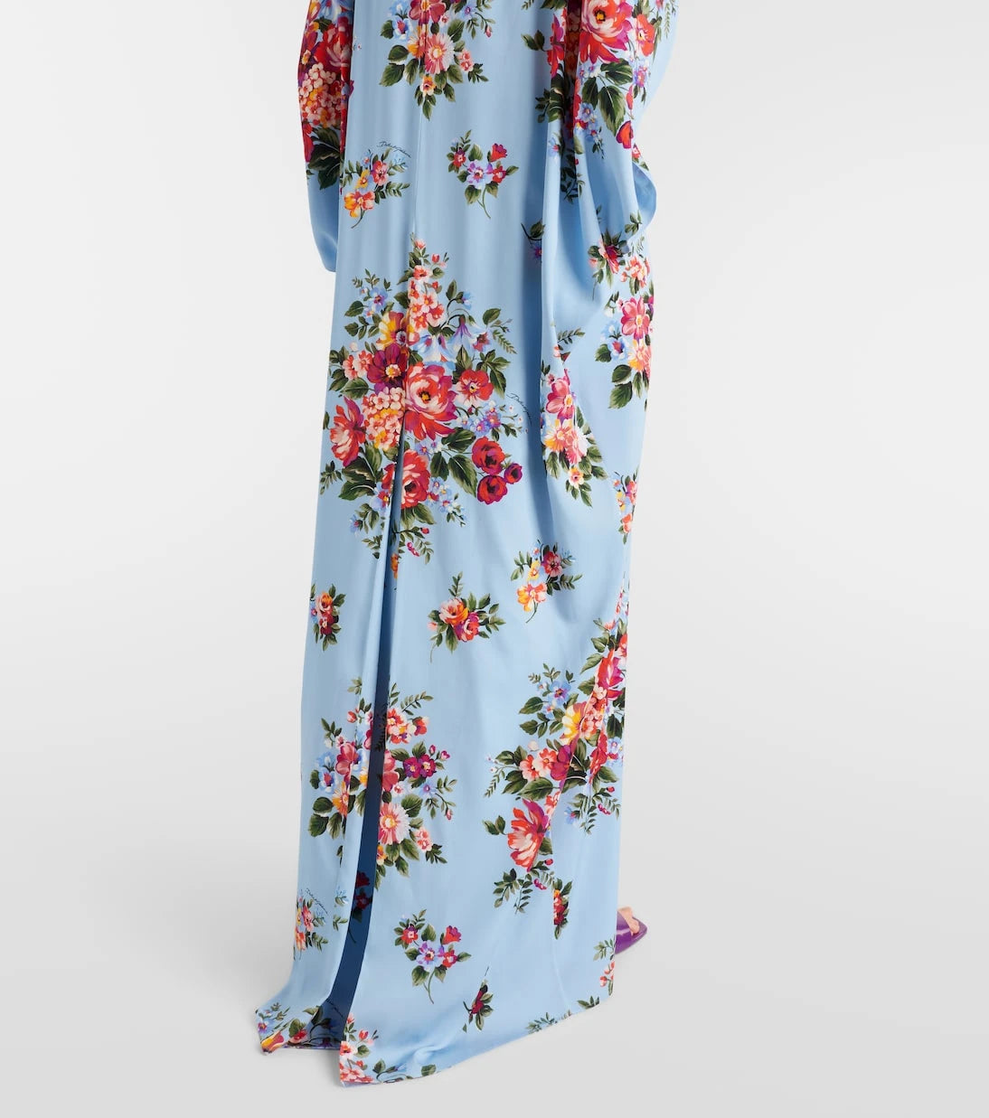 Dolce&Gabbana - Floral silk-blend kaftan