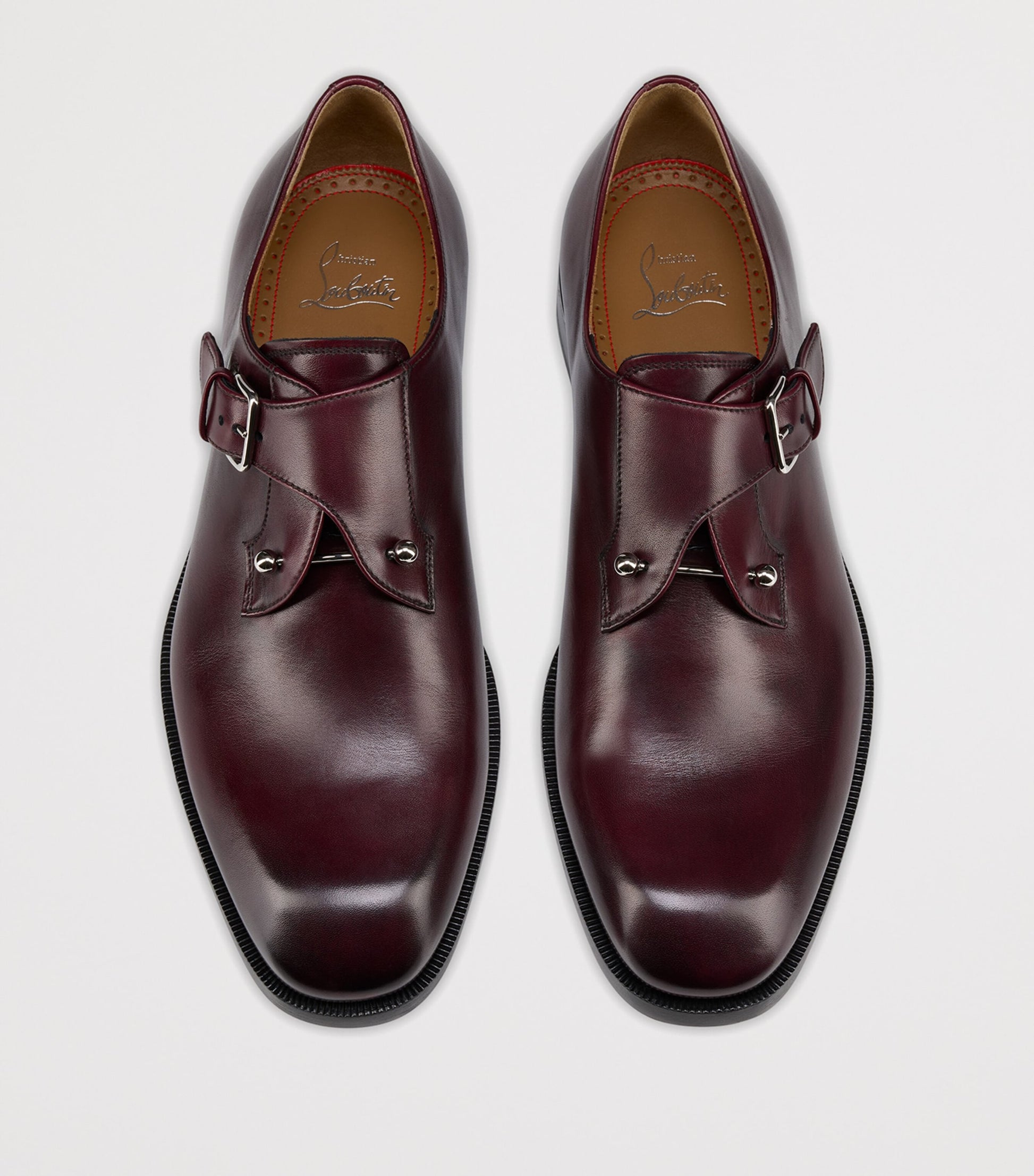 Chambelimonk Leather Monk Shoes