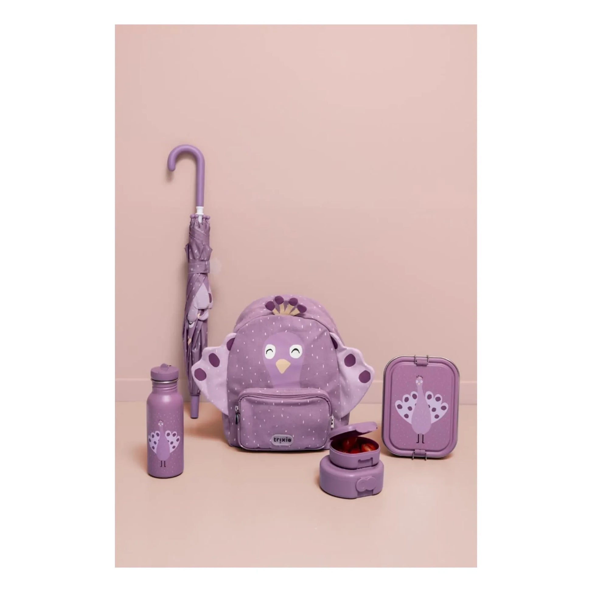 Trixie - Mrs. Peacock 500ml water bottle | Purple