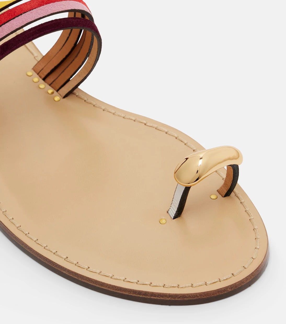 Amanu - Lusaka leather thong sandals