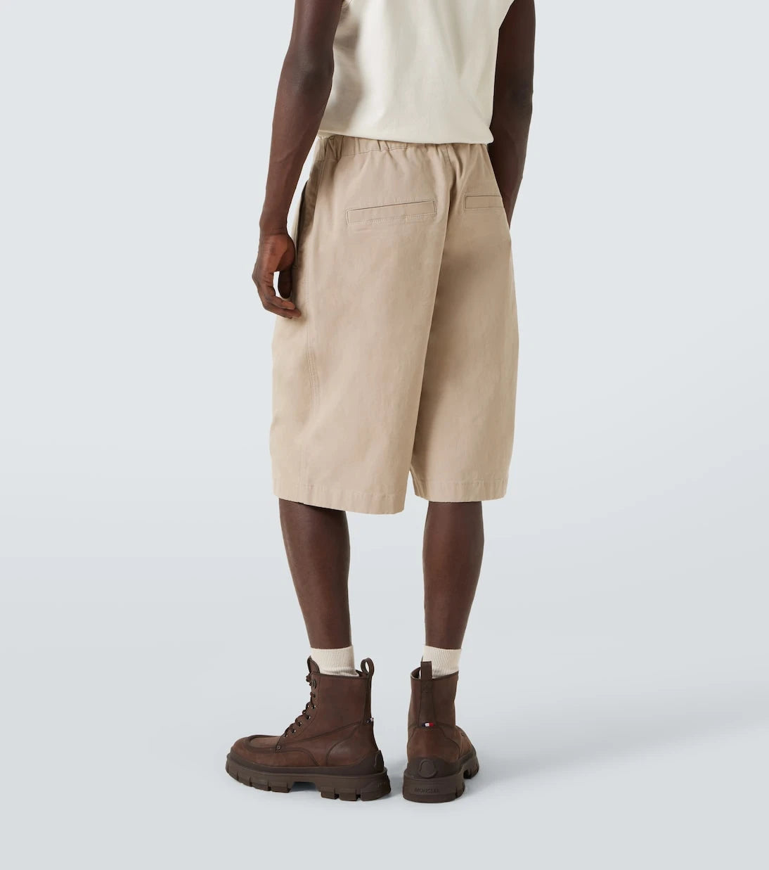 Entire Studios - Boxing cotton-blend shorts