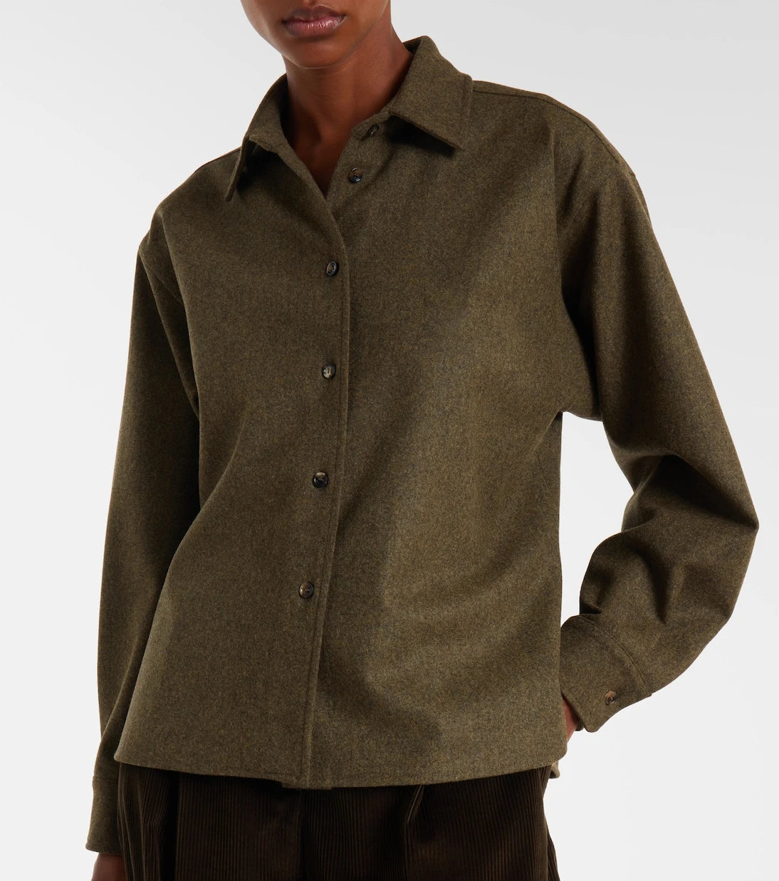 Max Mara - Benares wool shirt