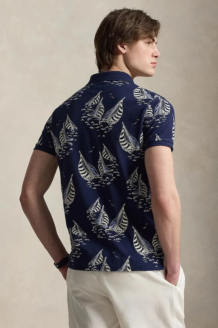 Polo Ralph Lauren тениска с яка мъжка от памук