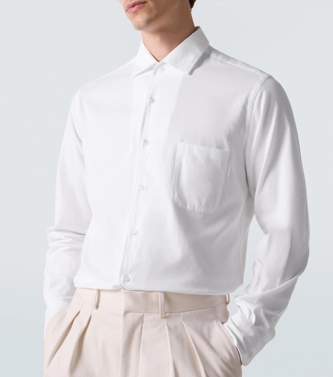 Loro Piana - قميص أندريه قطني