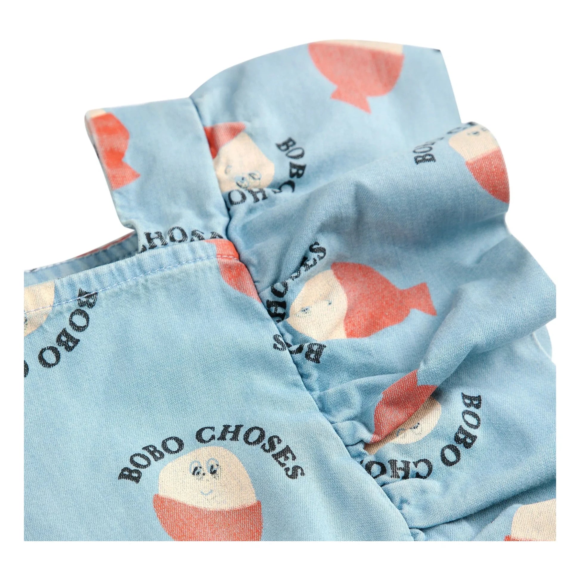 Bobo Choses - Lightweight Bobo Denim Dress | Light blue